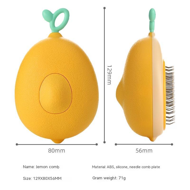 Cat Brush Hair Remover Cleaning Avocado Shaped