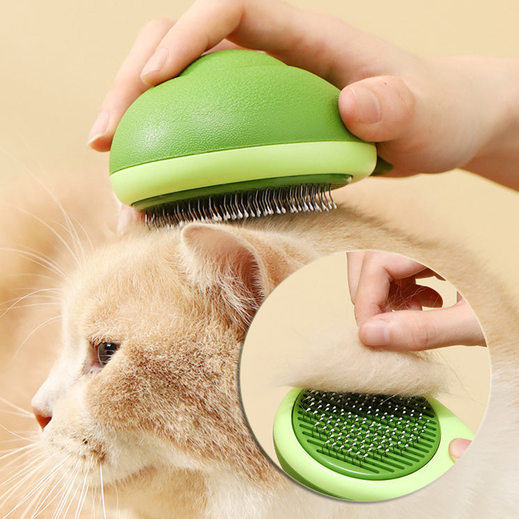 Cat Brush Hair Remover Cleaning Avocado Shaped