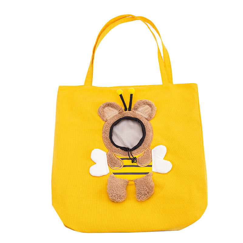 Little Bee Design Cat Dog Carrier Bags Portable