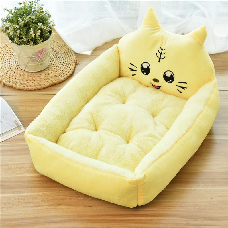 Large Pet Cat Dog Bed  Colors Warm Cozy Dog House