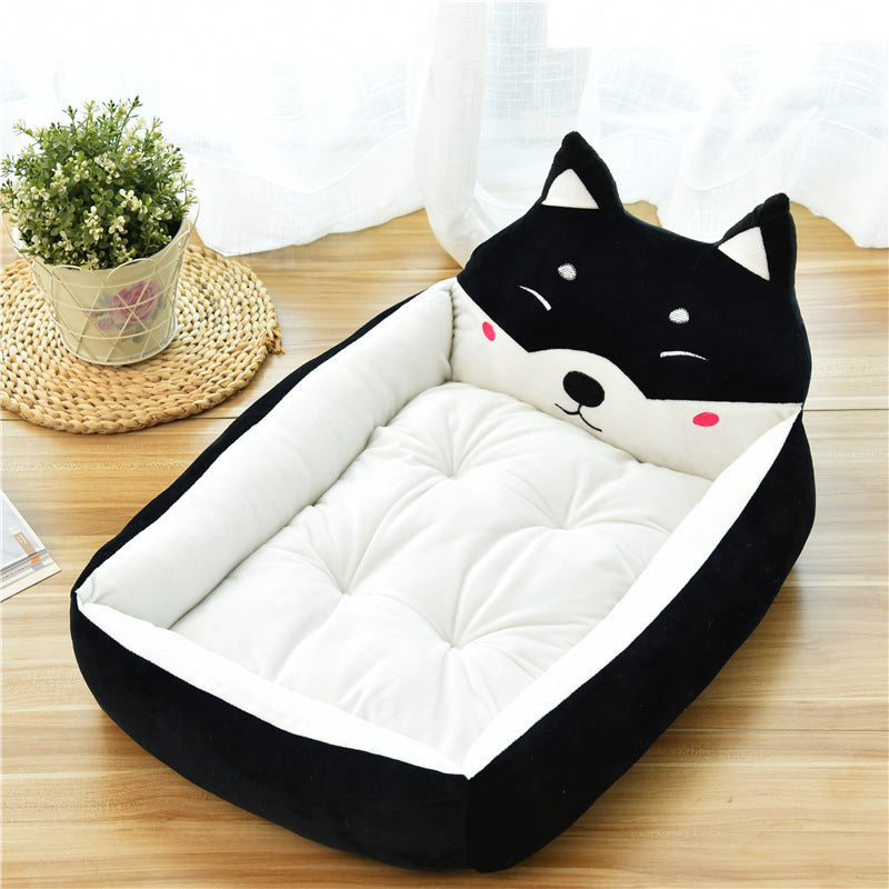 Large Pet Cat Dog Bed  Colors Warm Cozy Dog House