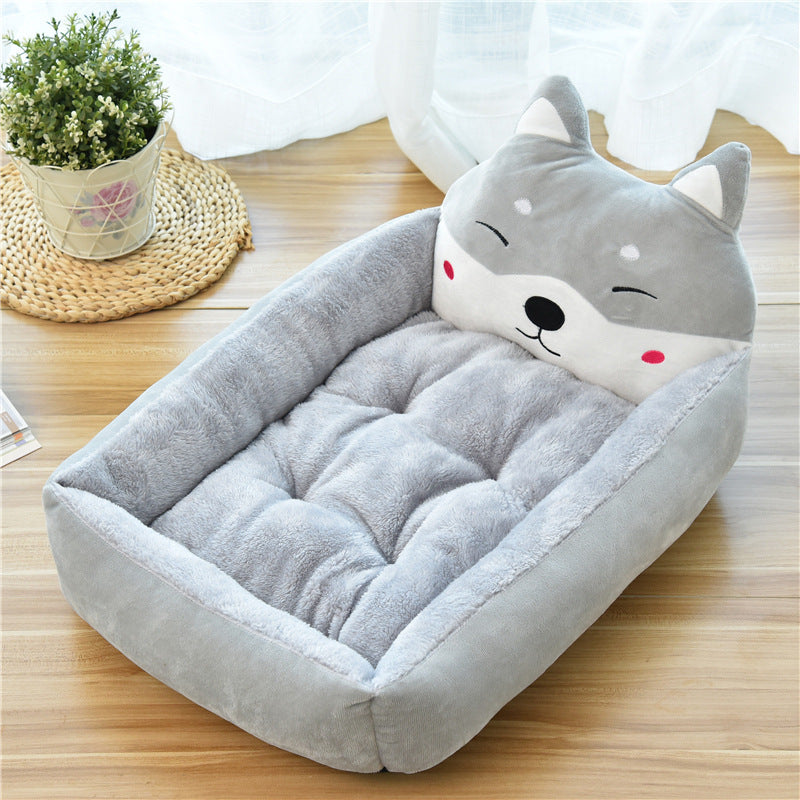 Large Pet Cat Dog Bed  Colors Warm Cozy Dog House