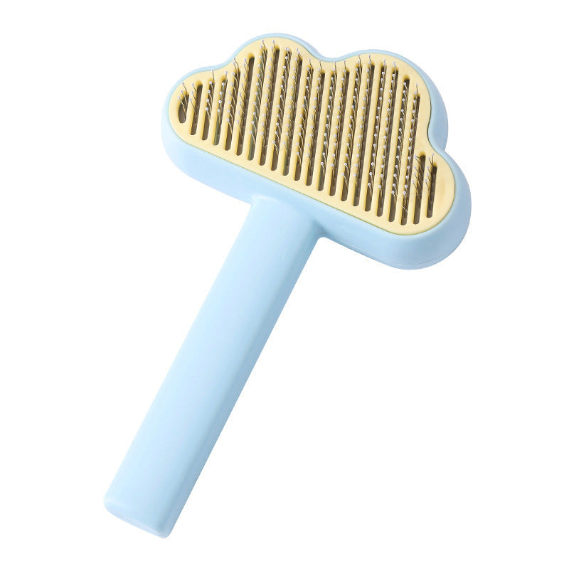 Cloud Pet Comb Brushing Pet Self-cleaning Needle