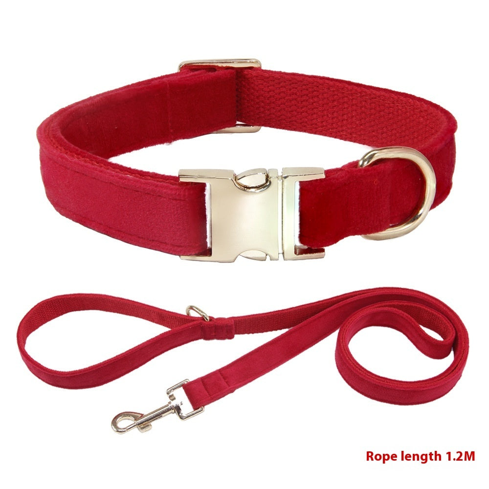 Dog Collar With Engraved Lettering Anti Loss