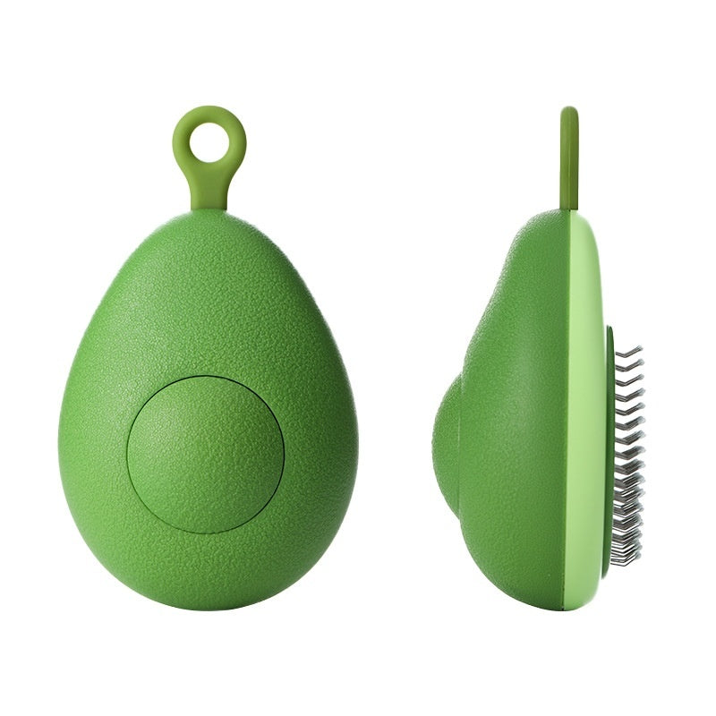 Cat Brush Hair Remover Cleaning Avocado Shaped