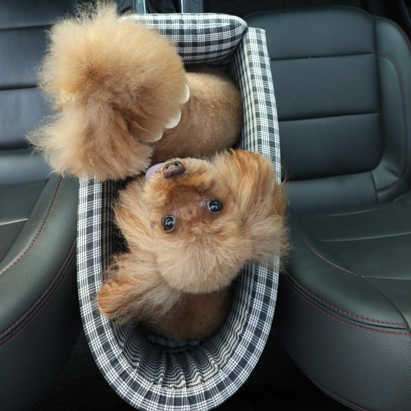 Portable Pet Dog Car Seat Central Control Nonslip