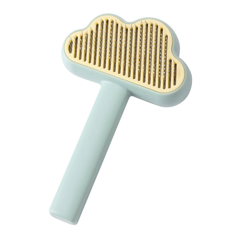 Cloud Pet Comb Brushing Pet Self-cleaning Needle