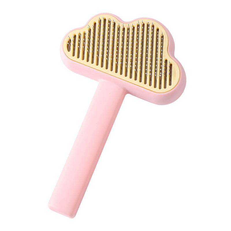 Cloud Pet Comb Brushing Pet Self-cleaning Needle